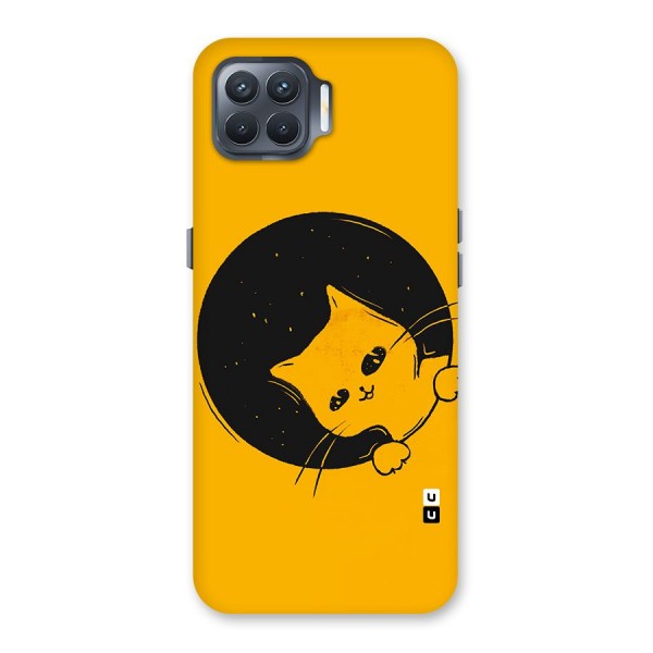 Space Cat Back Case for Oppo F17 Pro