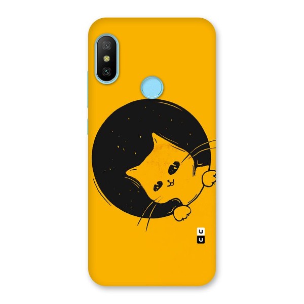 Space Cat Back Case for Redmi 6 Pro