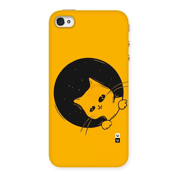 Space Cat Back Case for iPhone 4 4s