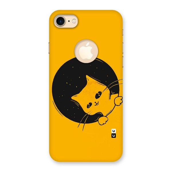 Space Cat Back Case for iPhone 8 Logo Cut