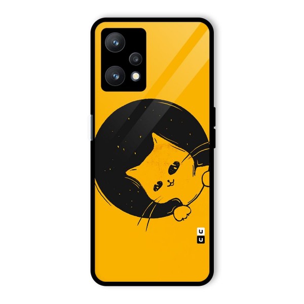 Space Cat Glass Back Case for Realme 9 Pro 5G
