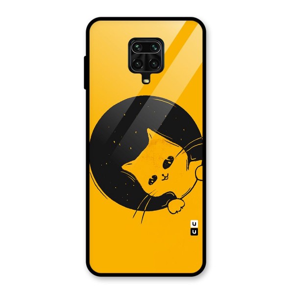 Space Cat Glass Back Case for Redmi Note 10 Lite