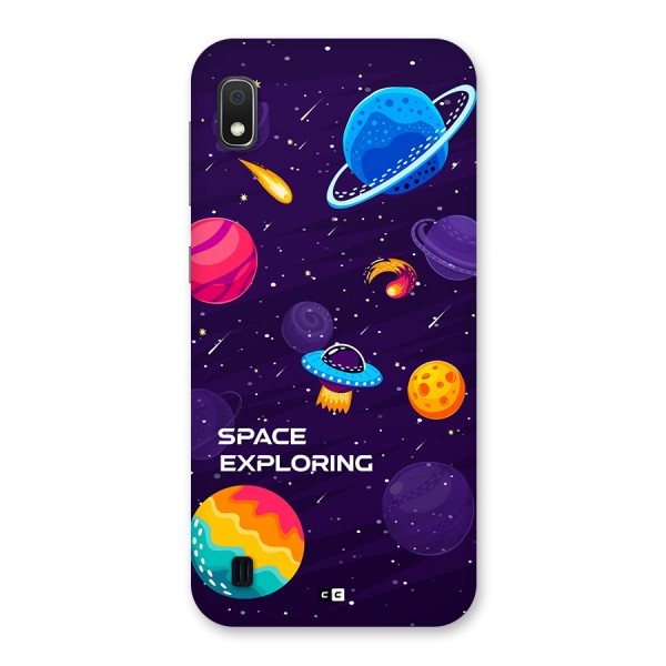 Space Exploring Back Case for Galaxy A10