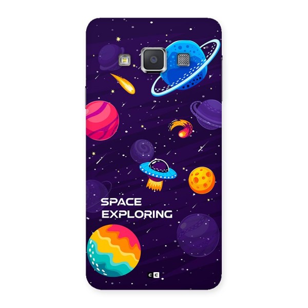 Space Exploring Back Case for Galaxy A3