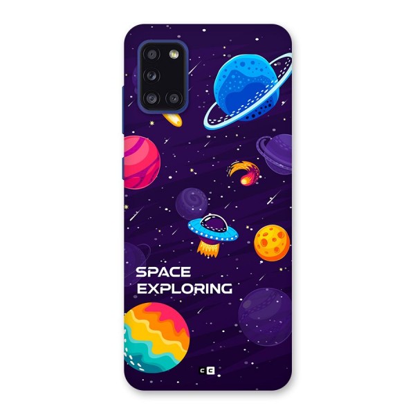 Space Exploring Back Case for Galaxy A31