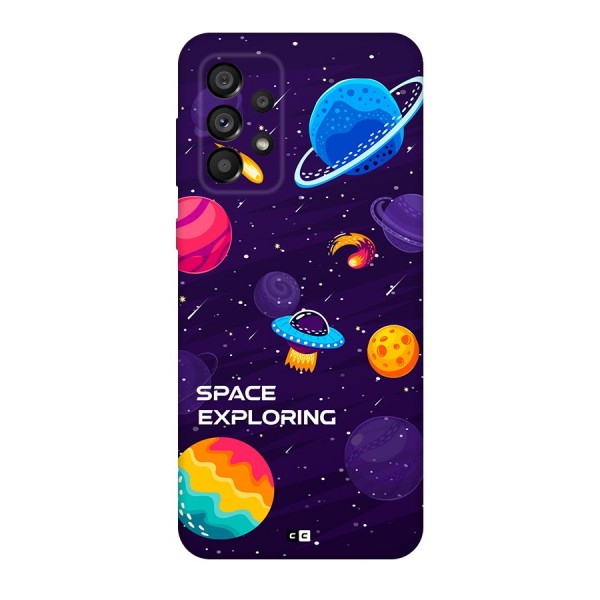 Space Exploring Back Case for Galaxy A73 5G