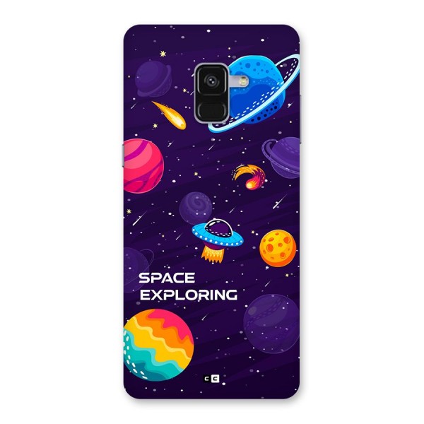 Space Exploring Back Case for Galaxy A8 Plus