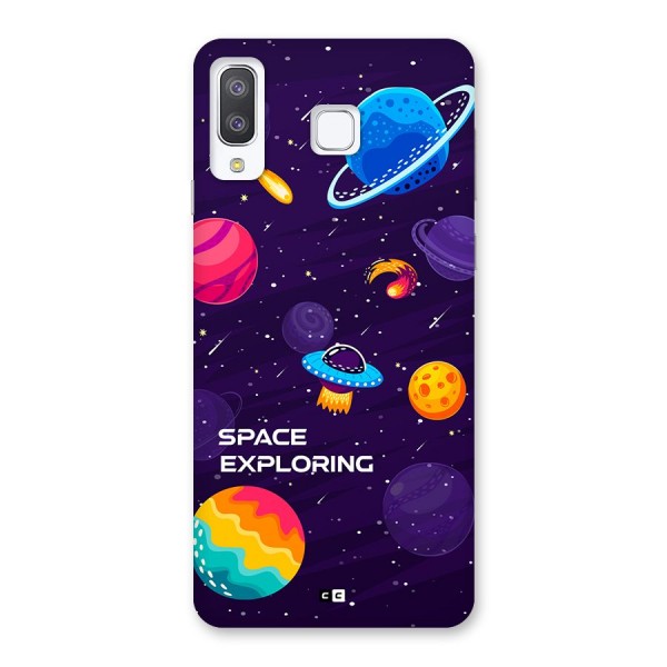 Space Exploring Back Case for Galaxy A8 Star