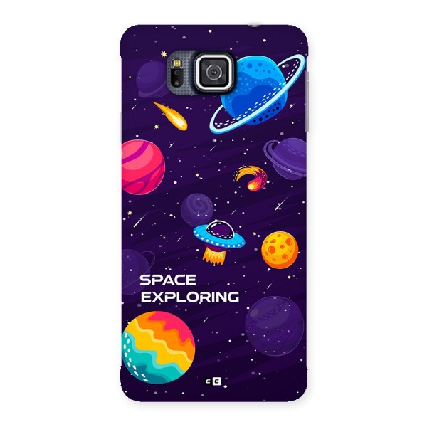 Space Exploring Back Case for Galaxy Alpha