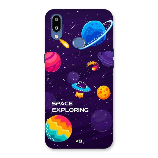 Space Exploring Back Case for Galaxy M01s