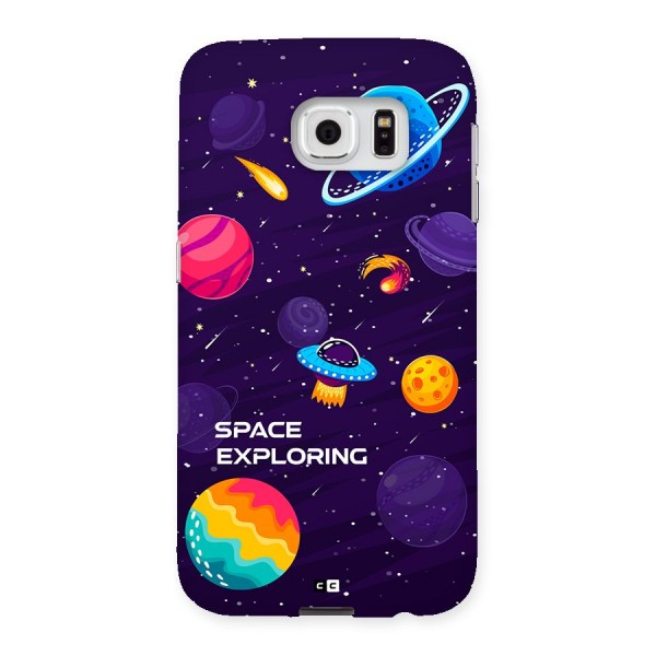 Space Exploring Back Case for Galaxy S6