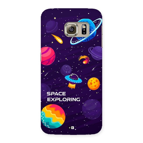 Space Exploring Back Case for Galaxy S6 Edge Plus