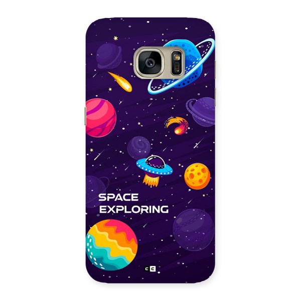 Space Exploring Back Case for Galaxy S7