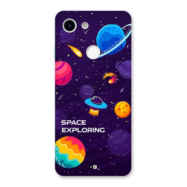 Space Exploring Back Case for Google Pixel 3