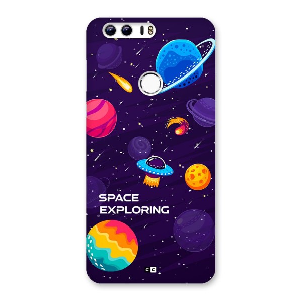 Space Exploring Back Case for Honor 8