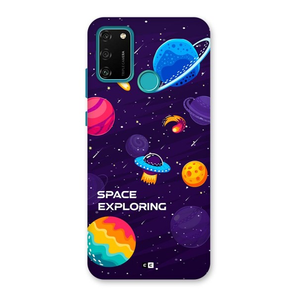 Space Exploring Back Case for Honor 9A