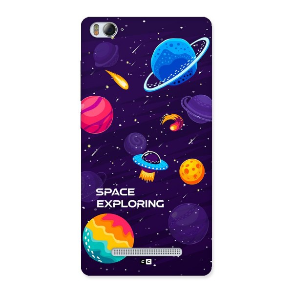 Space Exploring Back Case for Mi4i