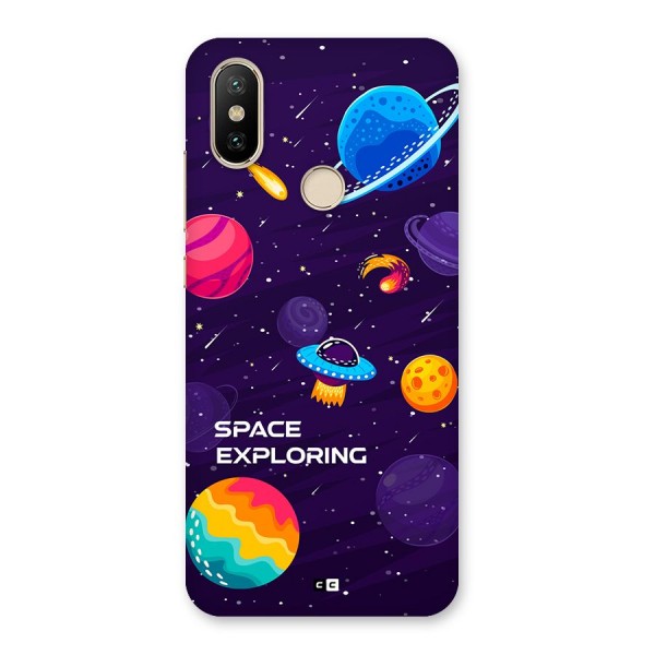 Space Exploring Back Case for Mi A2