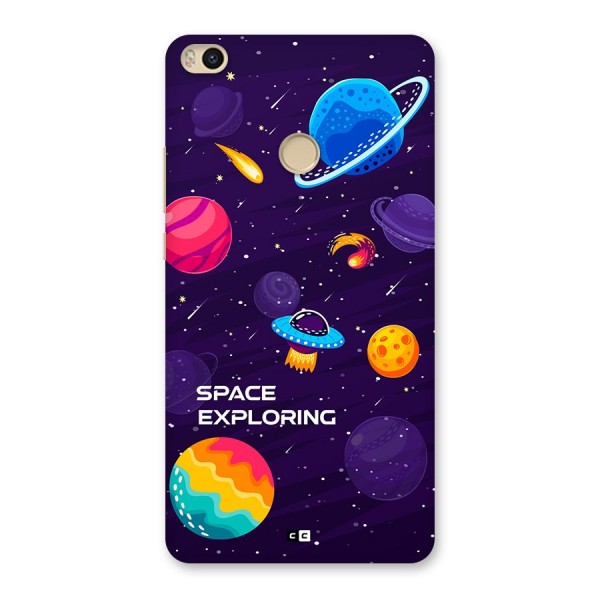 Space Exploring Back Case for Mi Max 2