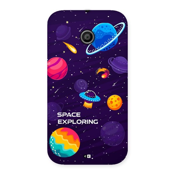 Space Exploring Back Case for Moto E