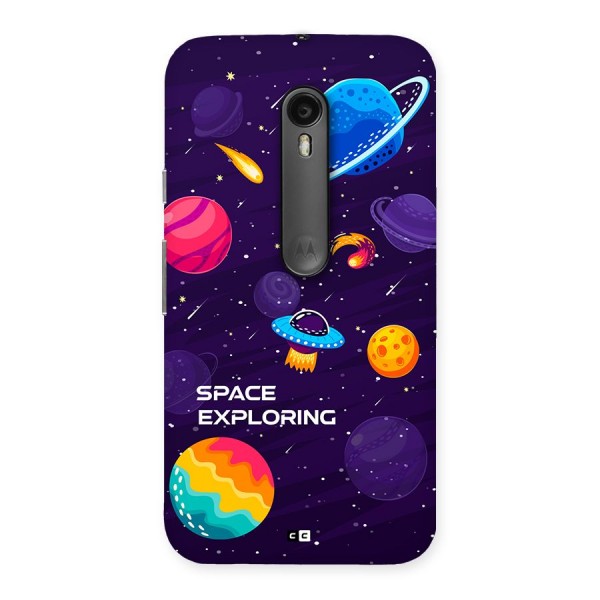 Space Exploring Back Case for Moto G3