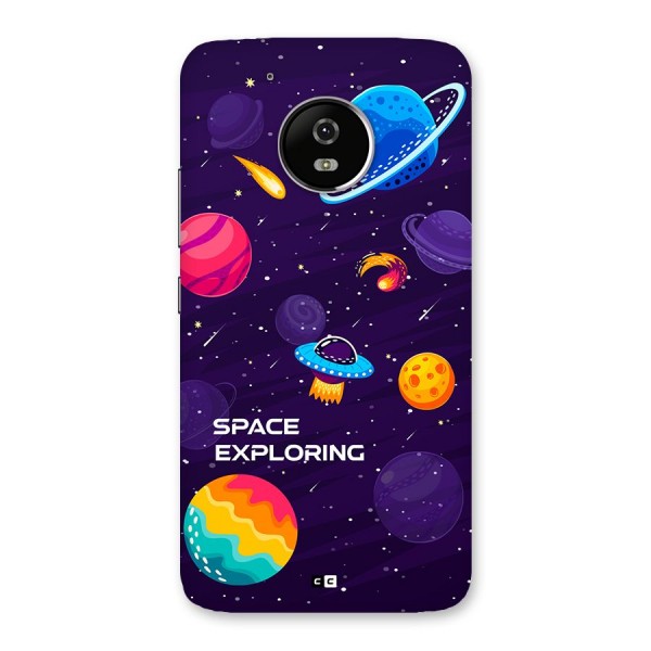 Space Exploring Back Case for Moto G5