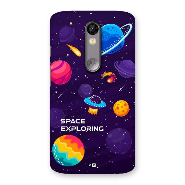 Space Exploring Back Case for Moto X Force