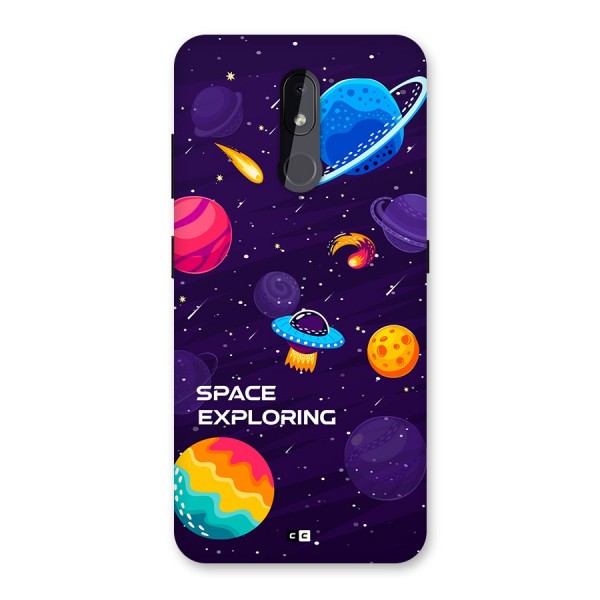 Space Exploring Back Case for Nokia 3.2