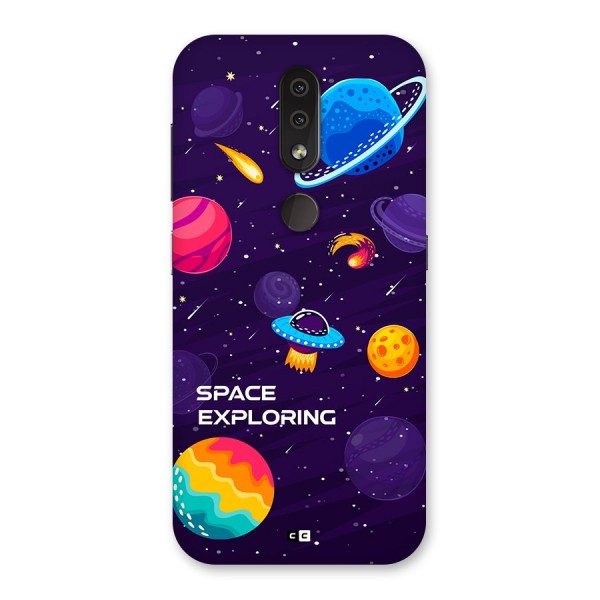 Space Exploring Back Case for Nokia 4.2