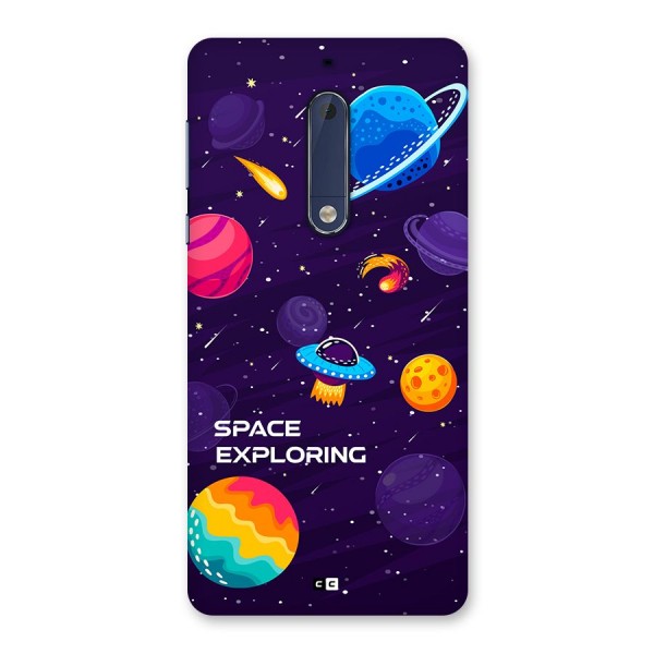 Space Exploring Back Case for Nokia 5