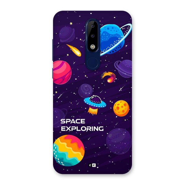 Space Exploring Back Case for Nokia 5.1 Plus