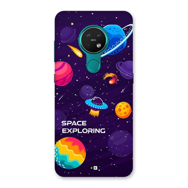 Space Exploring Back Case for Nokia 7.2