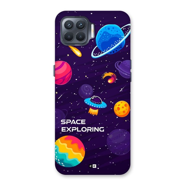 Space Exploring Back Case for Oppo F17 Pro