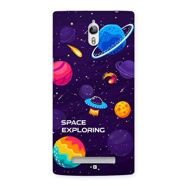 Space Exploring Back Case for Oppo Find 7