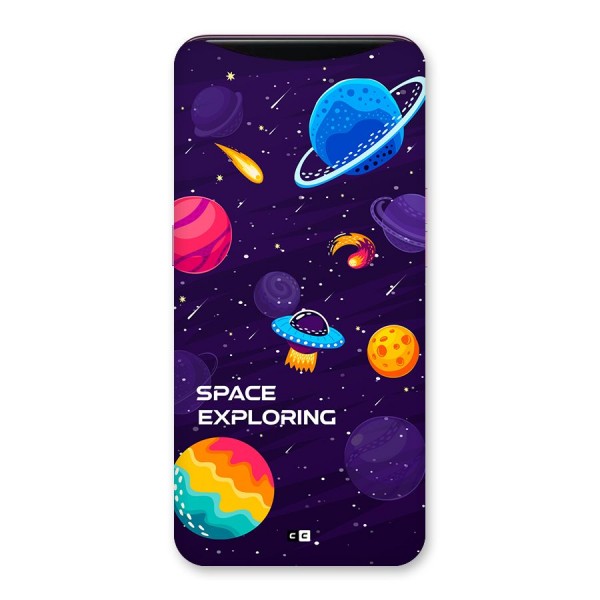 Space Exploring Back Case for Oppo Find X