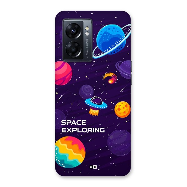 Space Exploring Back Case for Oppo K10 5G