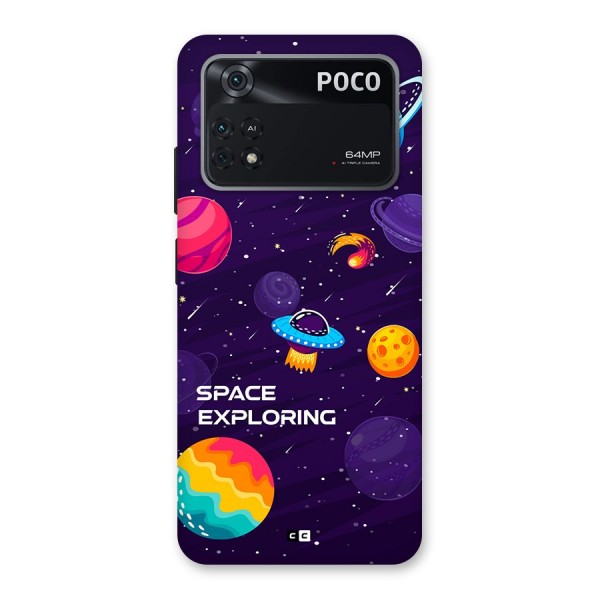 Space Exploring Back Case for Poco M4 Pro 4G