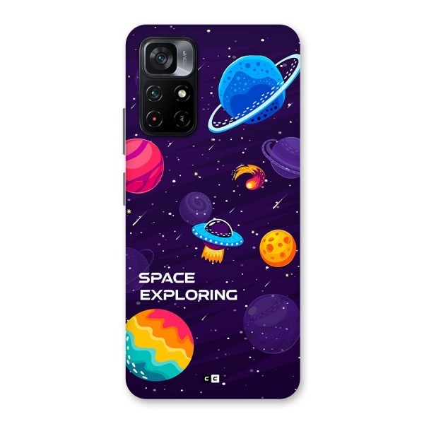 Space Exploring Back Case for Poco M4 Pro 5G