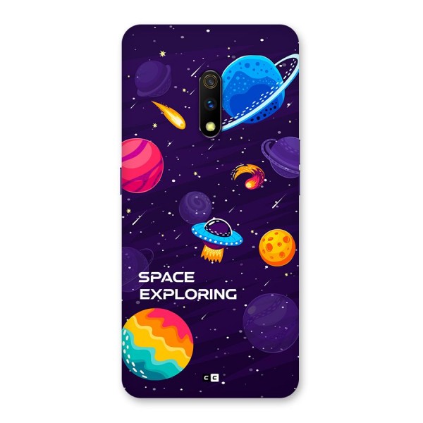 Space Exploring Back Case for Realme X