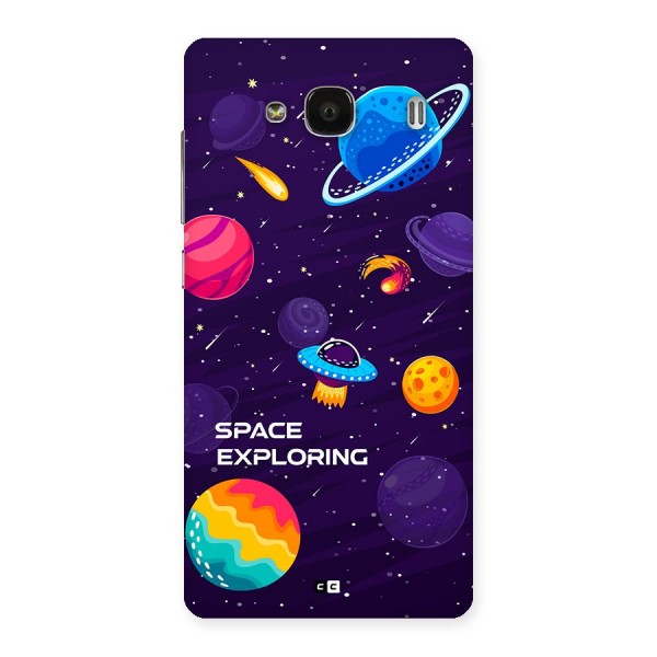 Space Exploring Back Case for Redmi 2 Prime