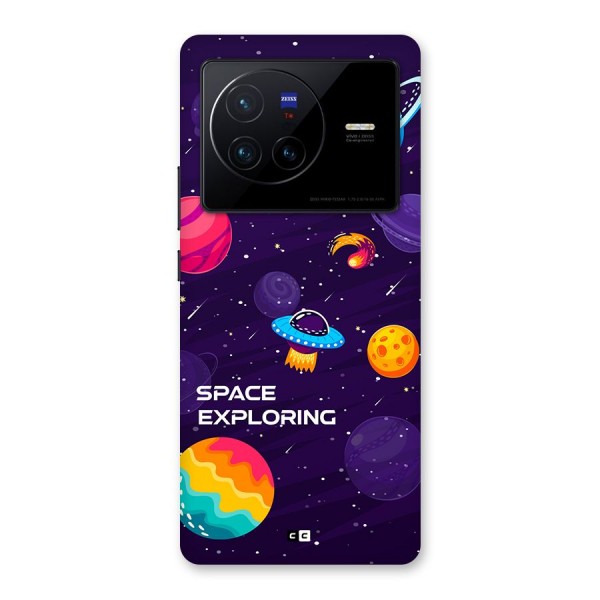 Space Exploring Back Case for Vivo X80