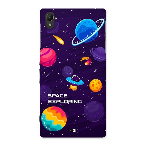 Space Exploring Back Case for Xperia Z1