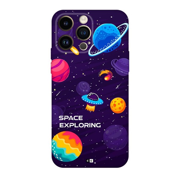 Space Exploring Back Case for iPhone 14 Pro Max