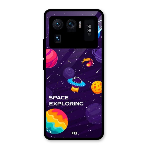 Space Exploring Glass Back Case for Mi 11 Ultra