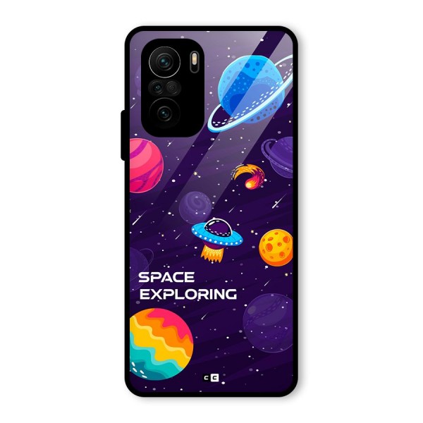 Space Exploring Glass Back Case for Mi 11x