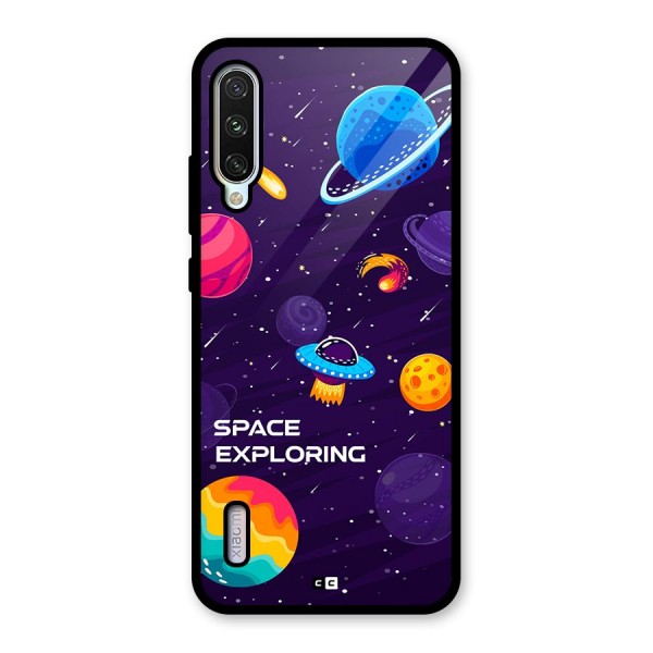 Space Exploring Glass Back Case for Mi A3