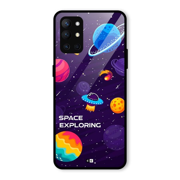 Space Exploring Glass Back Case for OnePlus 9R