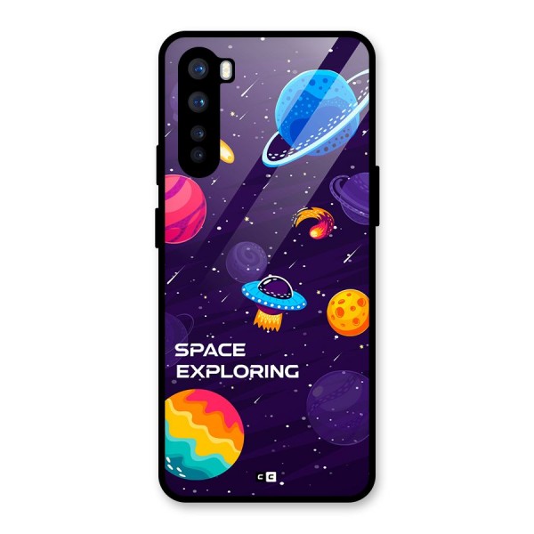 Space Exploring Glass Back Case for OnePlus Nord