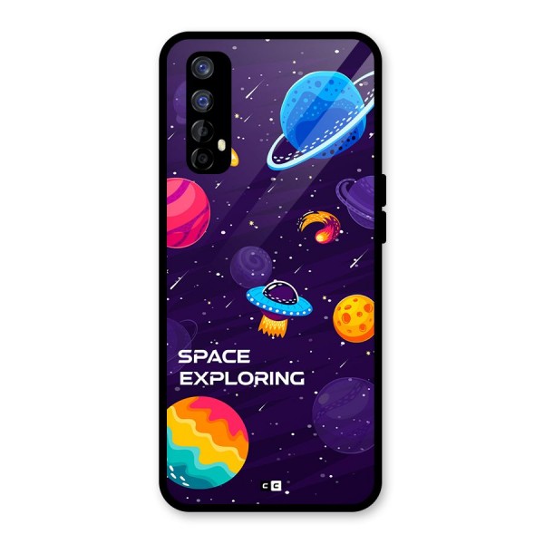 Space Exploring Glass Back Case for Realme 7