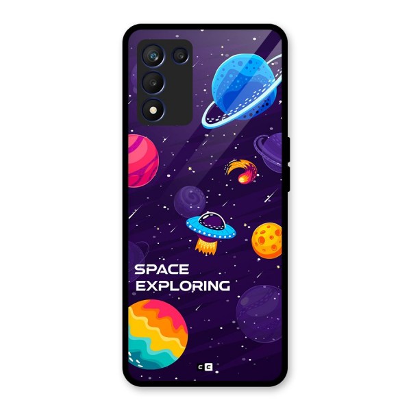 Space Exploring Glass Back Case for Realme 9 5G Speed